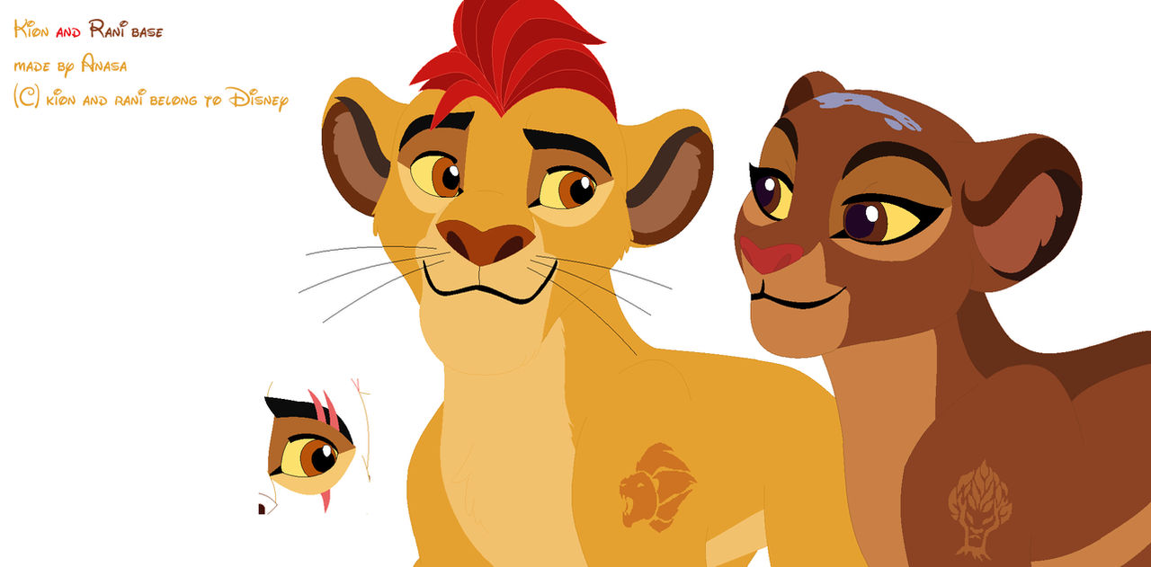 Kion Rani Base Kion And Rani Base by CONNOR-RK800-343 on DeviantArt