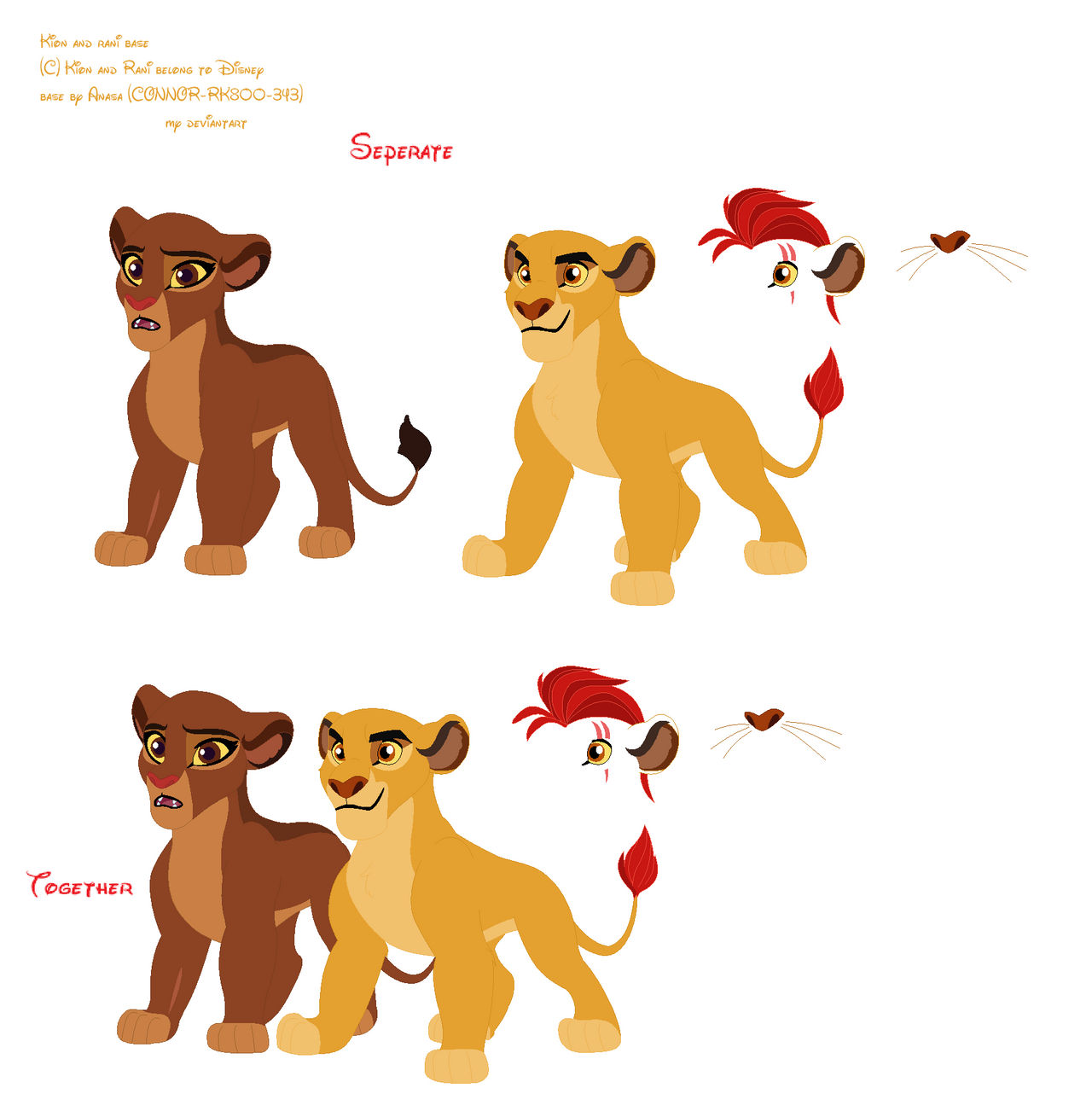 Kion Rani Base Kion And Rani Base 9 by CONNOR-RK800-343 on DeviantArt
