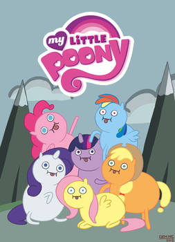 MLP/Adventure Time - Poo Brain Ponies