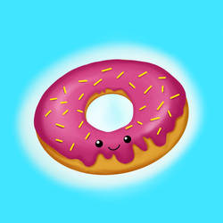 Cute donut