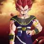 God Vegeta in egyptian armor.