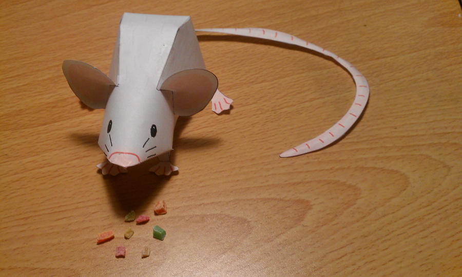 Paper Computer Mouse Pattern Mouse Papercraft by WhiterStar on DeviantArt