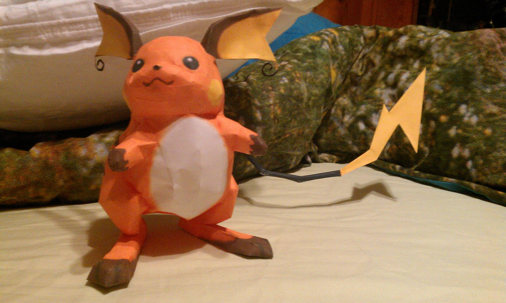Raichu Papercraft by WhiterStar on DeviantArt