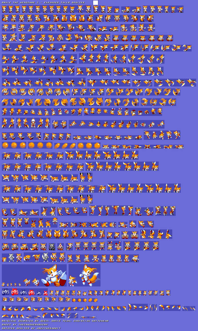 tails sprite sheet by sdodn on DeviantArt