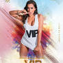 VIP Spring Party Free PSD Flyer Template