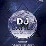 DJ Battle Party Free PSD Flyer Template