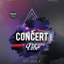 Concert Vibe Free PSD Flyer Template