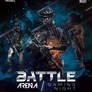 Battle Arena Gaming Free PSD Flyer Template