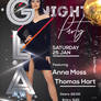 Glam Night Party Free PSD Flyer Template