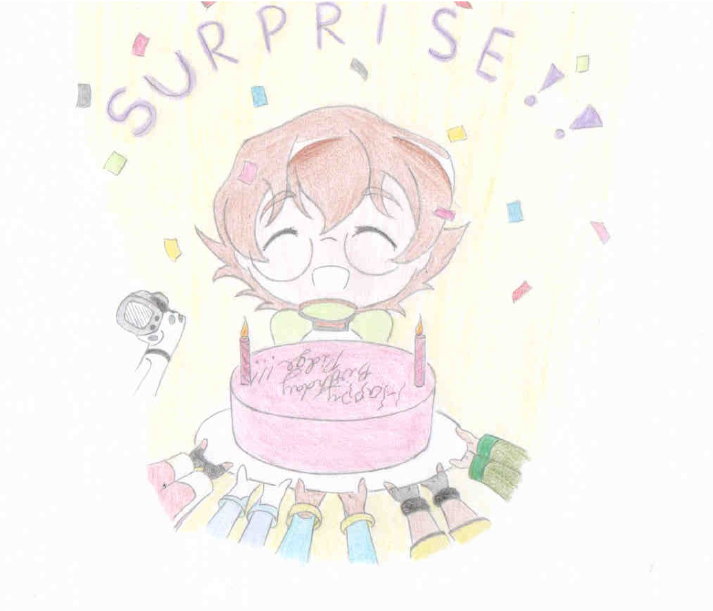 Surprise party for Pidge - Voltron LD