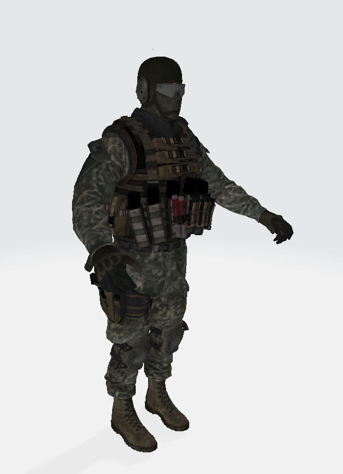 US Army Soldier - COD MW 2 Remastered- 3D Model by CHESSYEDITOR on ...