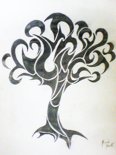Tribal Tree by Songue on DeviantArt
