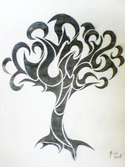 Tribal Tree by Songue on DeviantArt Tribal Tree by Songue on DeviantArt