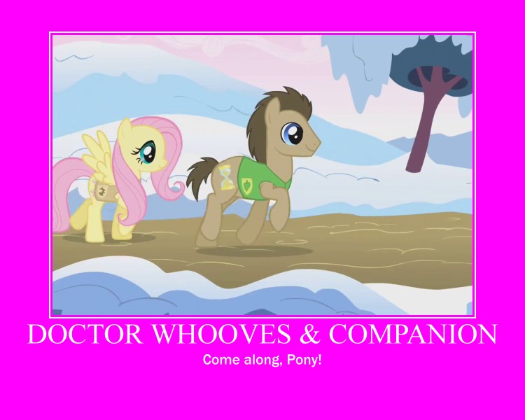 Motivation -  Doctor Whooves and Companion