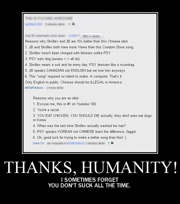 Motivation - Thanks, Humanity!