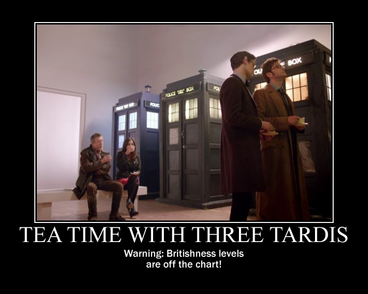 Motivation - Tea time with Three TARDIS