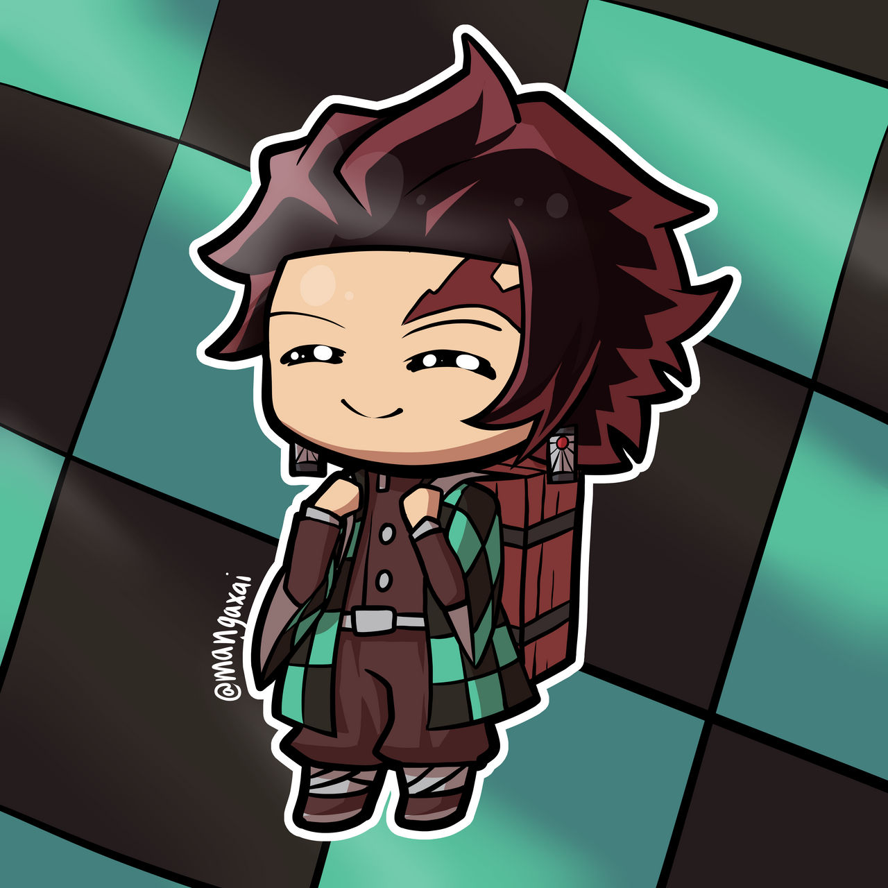 Chibi Tanjiro Demon Slayer By Mangaxai On DeviantArt chibi-tanjiro-demon-slayer-by-mangaxai-on-deviantart