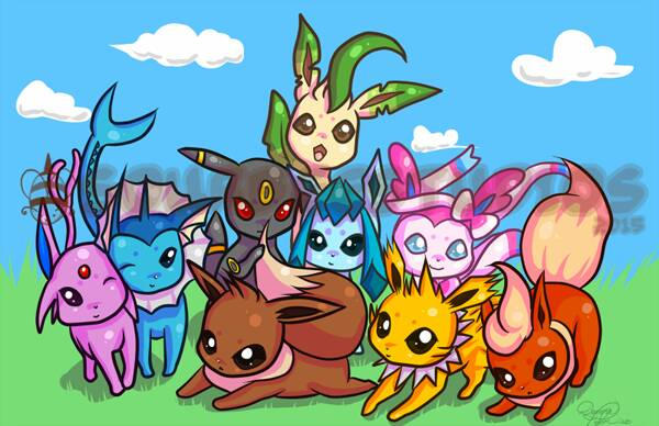 Eeveelutions!