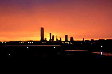 Oklahoma City Silhouette