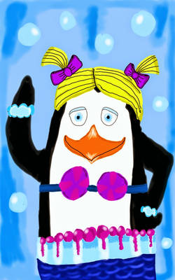 Disguise Private the penguin mermaid