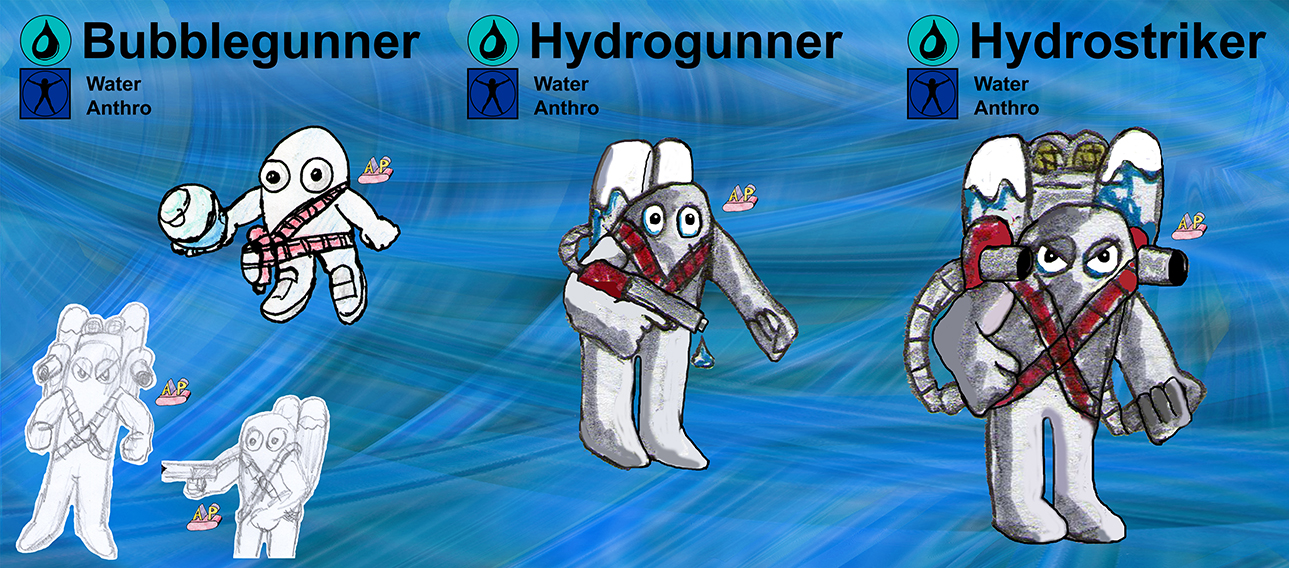 Hydrogunner Family by apcomics on DeviantArt
