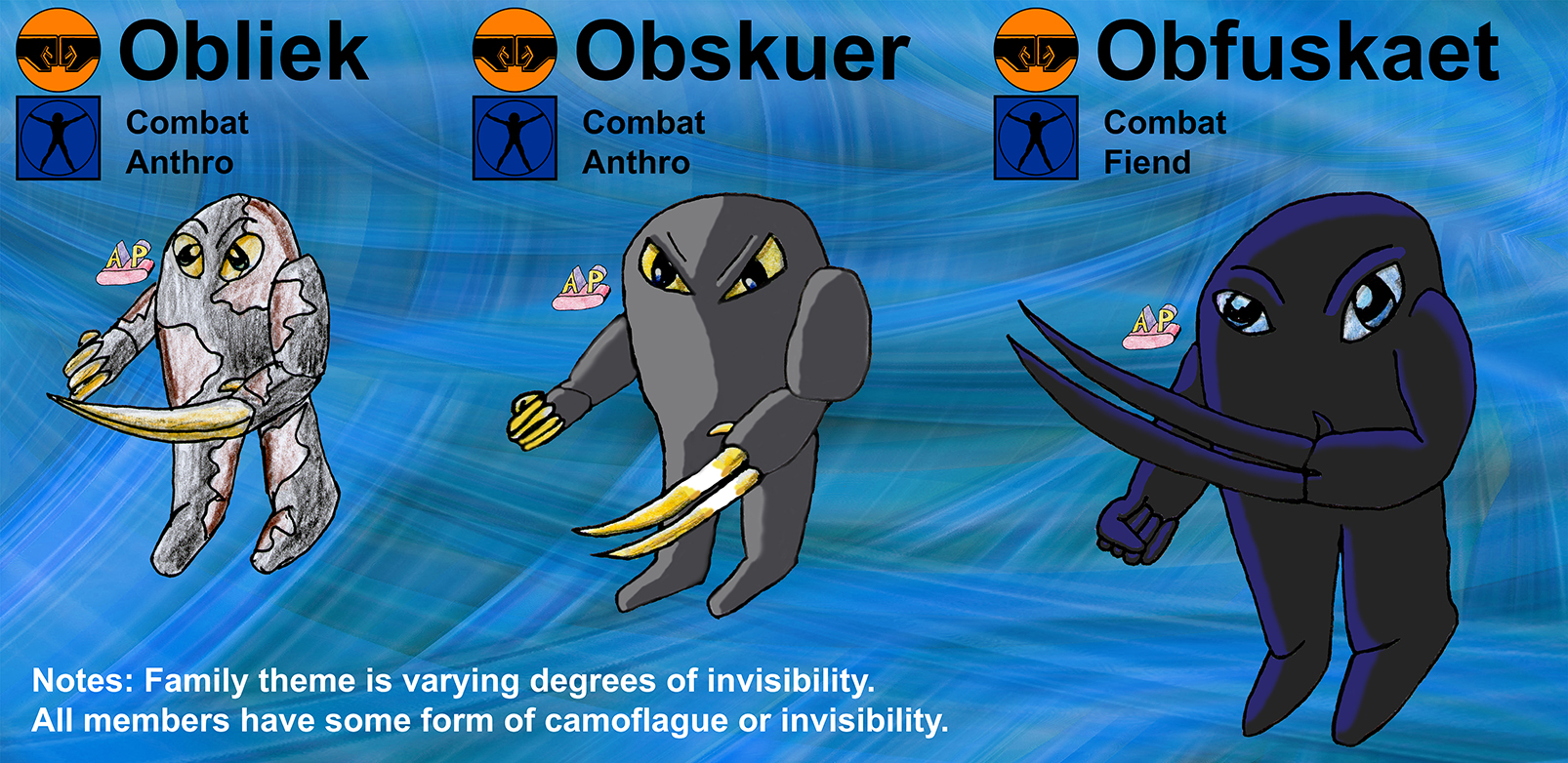Obliek Family by apcomics on DeviantArt