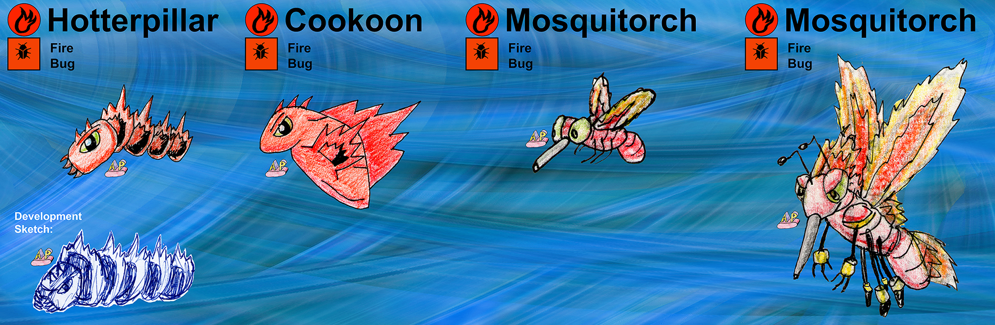 Mosquitorch family by apcomics on DeviantArt