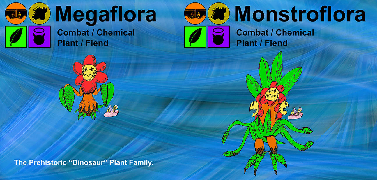 Megaflora Extinct Megaflora Family by apcomics on DeviantArt