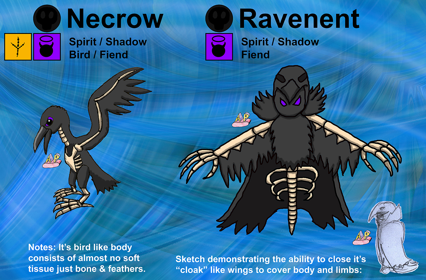 Necrow family by apcomics on DeviantArt