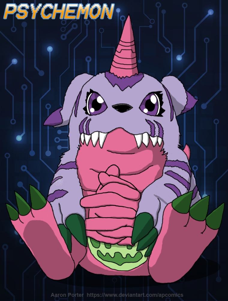 Psychemon by Aaron Porter Requested by DodoGogo by apcomics on DeviantArt