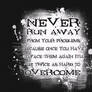 Never Run Away