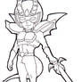 Viewtiful Joe :Alastor basic lines wip