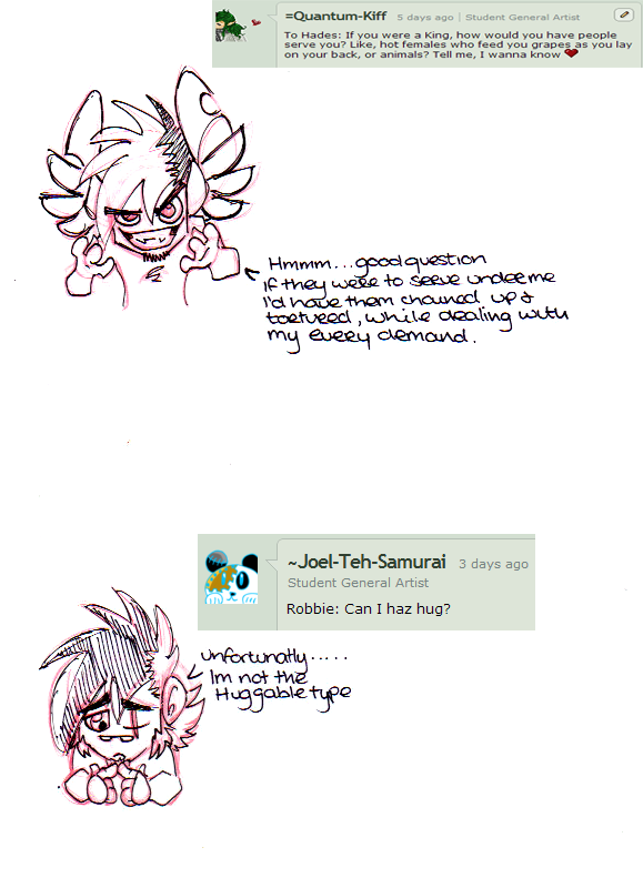 Ask Robbie and Hades 2