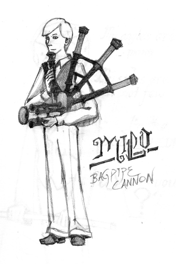 Milo - Bagpipe Cannon