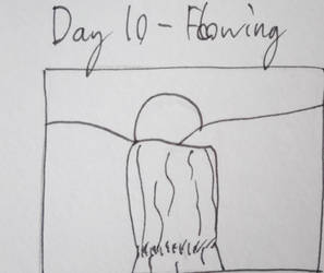 Flowing (inktober)