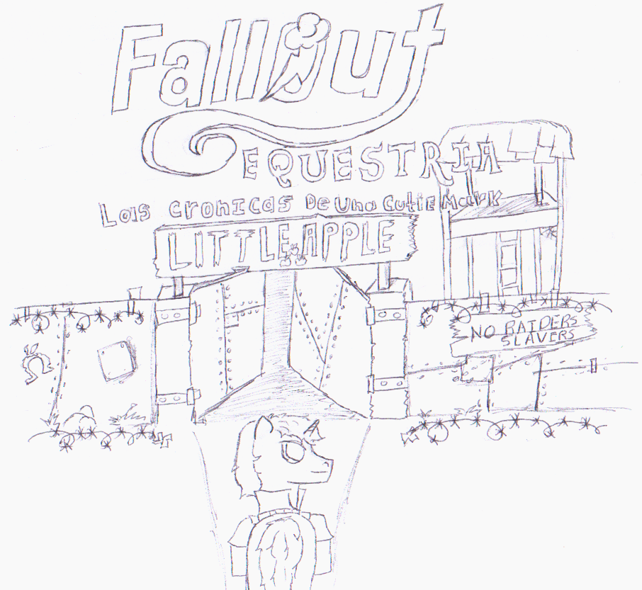 Fallout Equestria CMC Cover version 1