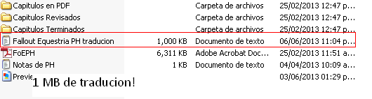 1 mb de traducion