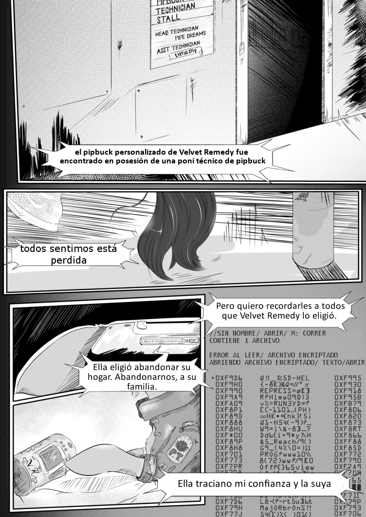 Fallout Equestria Comic Pagina 16 Cap 1 Spanish