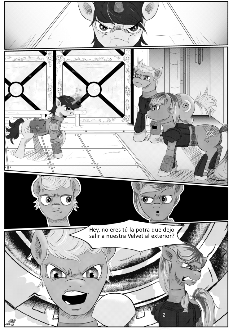 Fallout Equestria Comic Pagina 21 Cap 1 Spanish