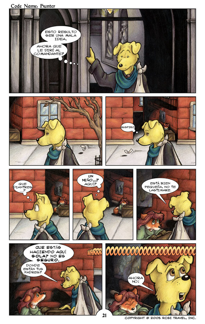 Code Name Hunter Spanish Prologue 1 Pag 21 by David-Irastra on DeviantArt