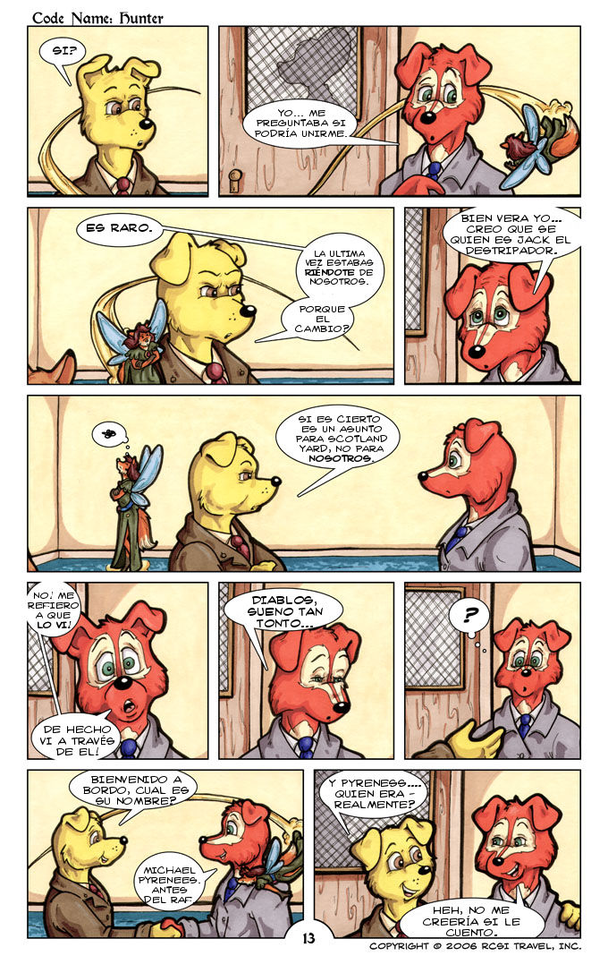 Code Name Hunter Spanish Prologue 2 Pag 12 by David-Irastra on DeviantArt