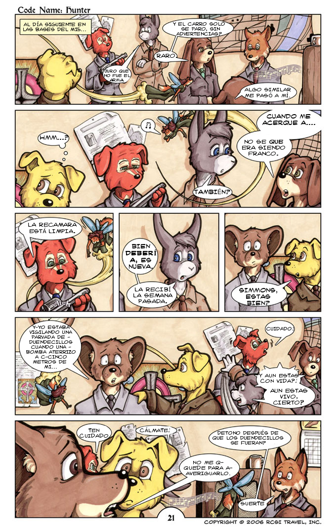 Code Name Hunter Spanish Prologue 2 Pag 20 by David-Irastra on DeviantArt