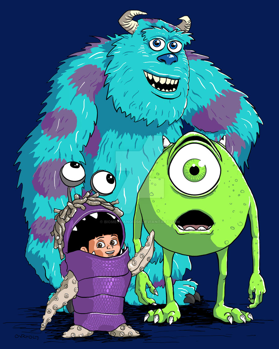 Monsters, Inc. by biomechanoid56 on DeviantArt