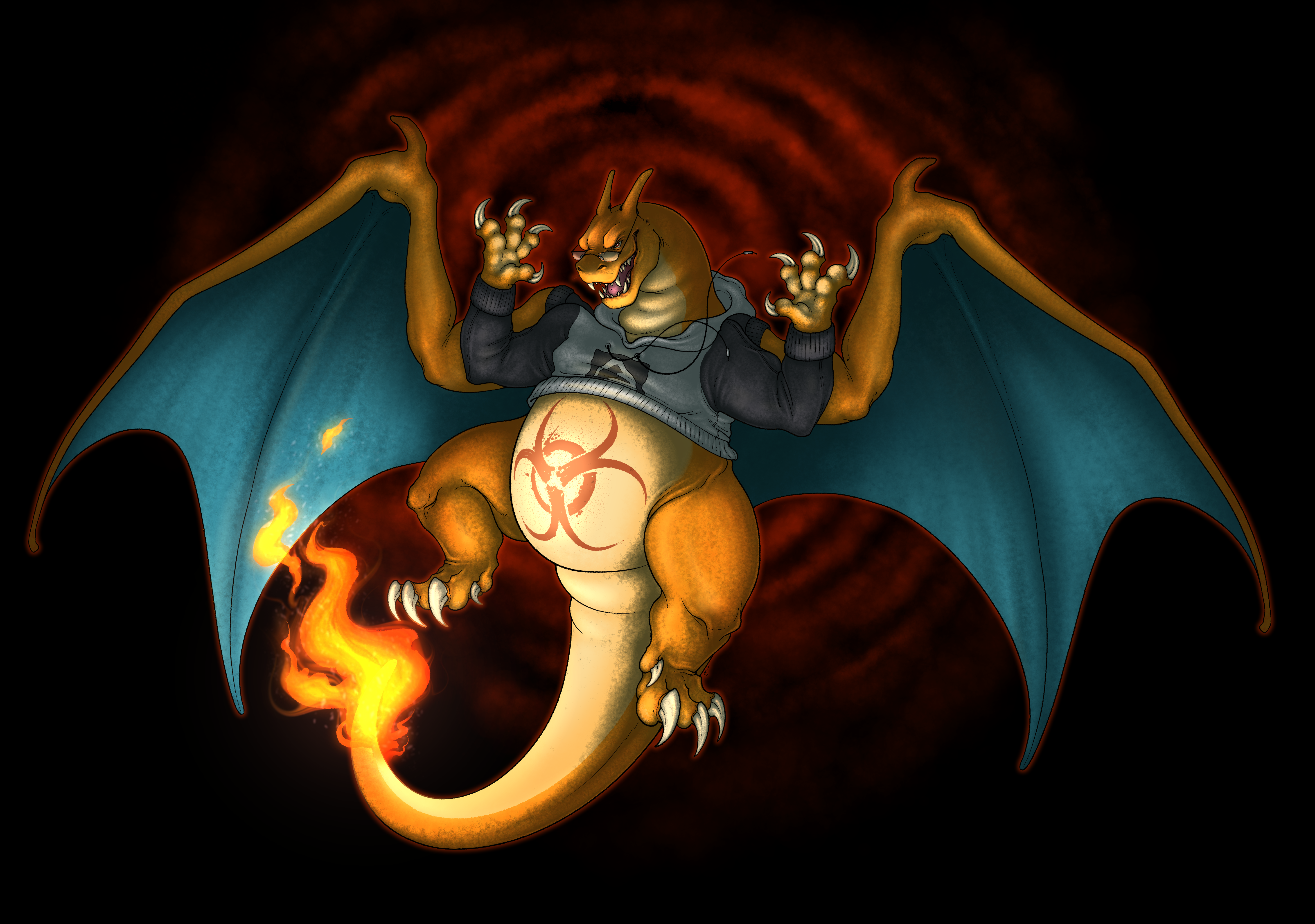 Marbles used Scary Face! (Gift art)