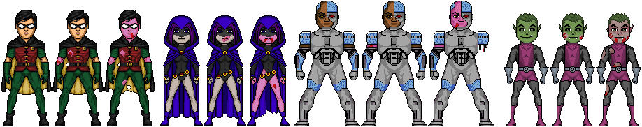 Zombie Teen Titans