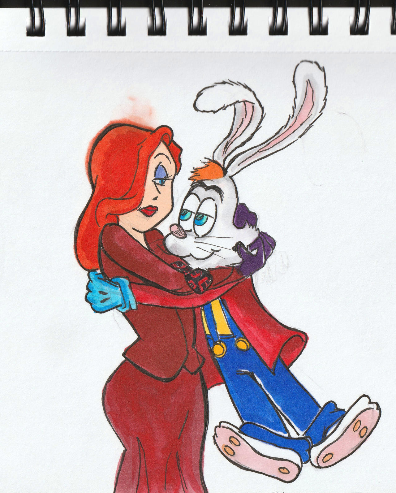 Who Framed Roger Rabbit and Jessica Rabbit by BoxcarChildren on DeviantArt
