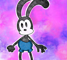 Oswald the Lucky Rabbit doodle