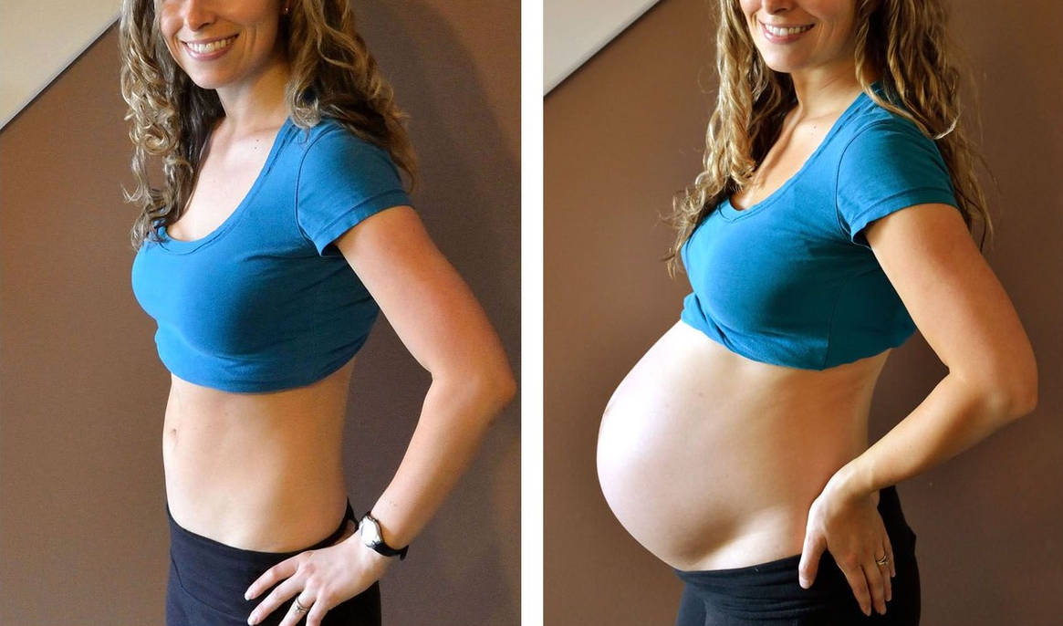 Snug Tummy Before And After Pregnant Blonde Girl By ChloeLuanneRogersMT snug-tummy-before-and-after-pregnant-blonde-girl-by-chloeluannerogersmt