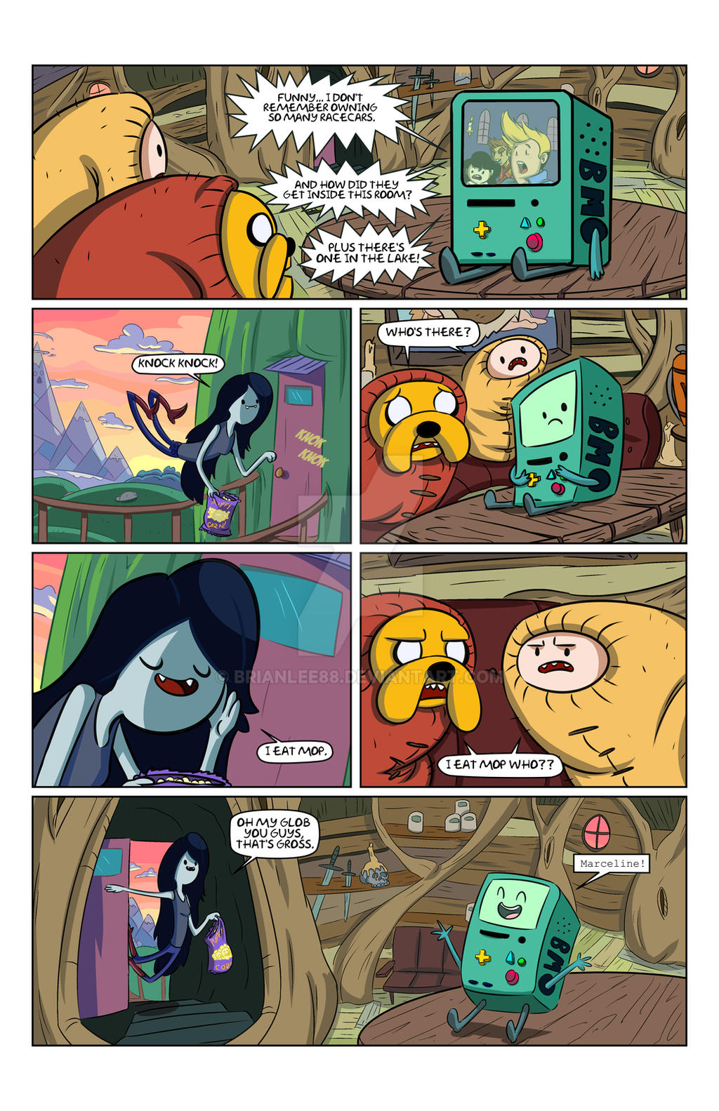 Adventure Time Scripts Ka-Boom Adventure Time Test Script Page 1 by BrianLee88 on DeviantArt