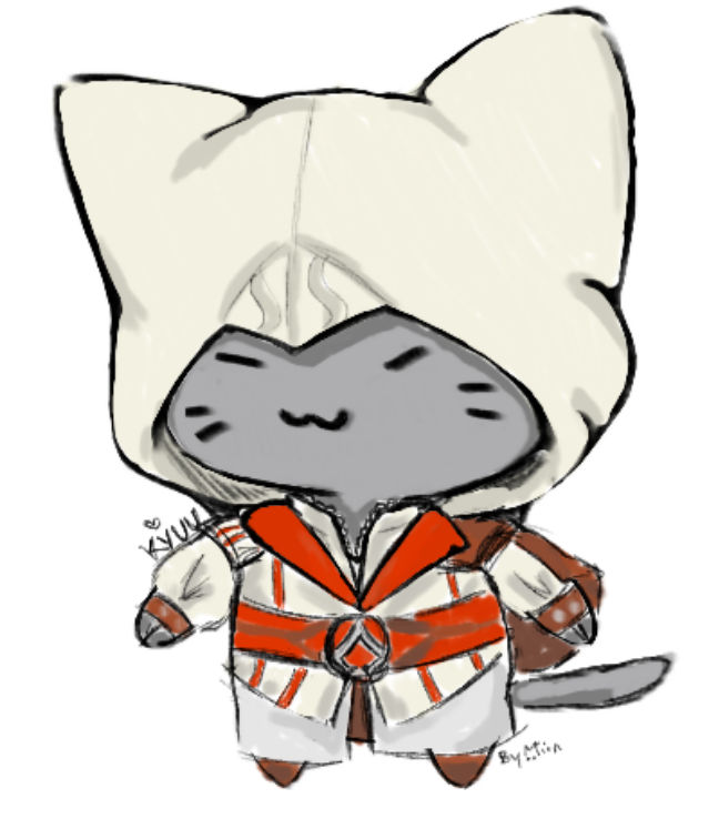 Assassin Kitty by greyfeat on DeviantArt